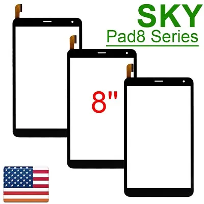 Touch Screen Panel Digitizer Glass Replacement For Sky Devices SKY PAD8 8'' • $9.99