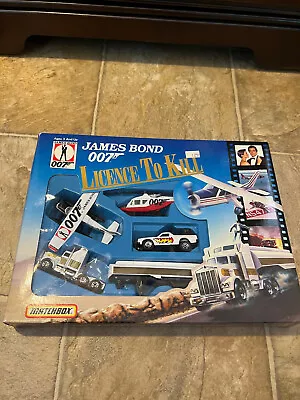 Matchbox James Bond 007 Licence To Kill Gift Set 1989 • $135