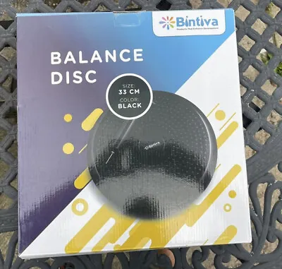 Bintiva Round Balance Disc Back Pain Strengthens Muscles Balance Posture • $10