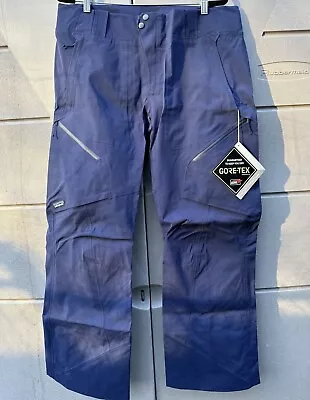 Patagonia Untracked Pant Snow Gore Tex - Shell Women's L Blue Skiing Ski Size L • $155