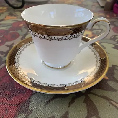 Royal Doulton China Verona Teacup And Saucer • $14.95