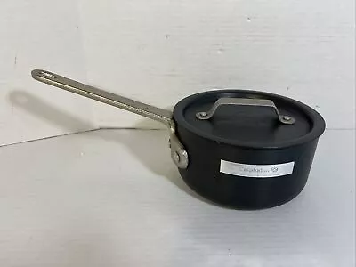 Vintage CALPHALON Commercial Anodized Aluminum 1.5 Qt Sauce Pan Pot 8701 1/2 Lid • $39.99