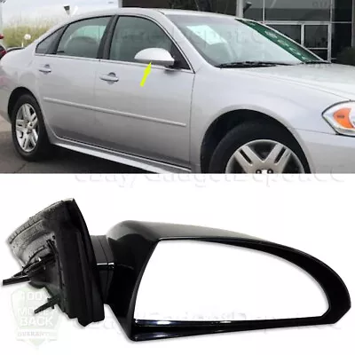 For 2006-13 Chevy Impala Power Door Mirror Passenger Side RH Right Hand 20759190 • $54.60