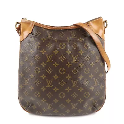 Auth Louis Vuitton Monogram Odeon MM Shoulder Bag Brown M56389 Used • £544.78