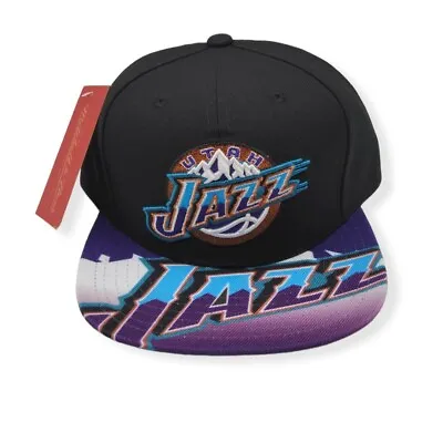 Mitchell & Ness Utah Jazz Swingman Pop HWC Adjustable Snapback Hat Cap • $36.99