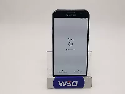 Samsung Galaxy S7 - SM-G930 - 32GB - Black - Unlocked (0318D) • $49