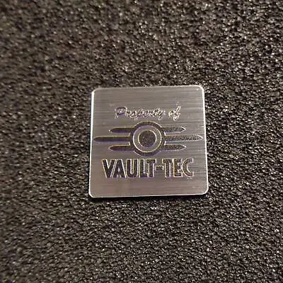 Vault-Tec Corporation Fallout Logo Label Decal Case Sticker Badge [516c] • $3.49