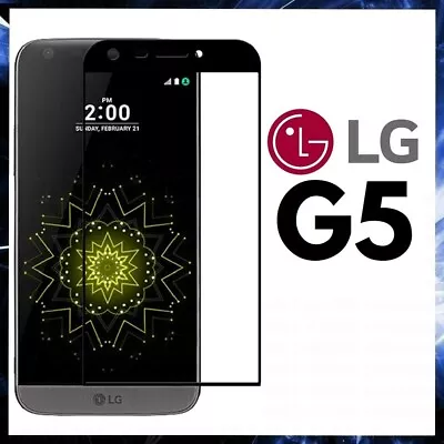 $9.71 • Buy Film Glass Tempered For LG G5 Curved Protection Total Full 9D G 5
