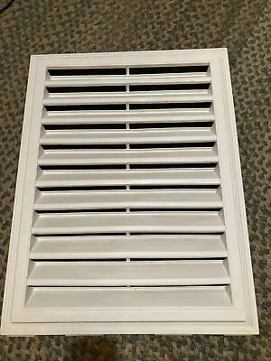 Builders Edge Gable Vent 18  X 24  White • $29.99