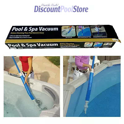 £62.99 • Buy Pool And Spa Vac - Manual Vacuum Cleaning Tool For Pools, Spas, Hot Tubs  