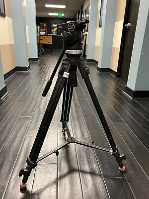 $200 • Buy Sachtler Ace M Fluid Head With 2-Stage Aluminum Tripod & Mid-Level Spreader