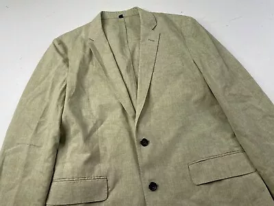 J Crew Blazer Men’s Ludlow Unstructured Blazer Sportcoat Jacket Linen Cotton 40R • $49.99