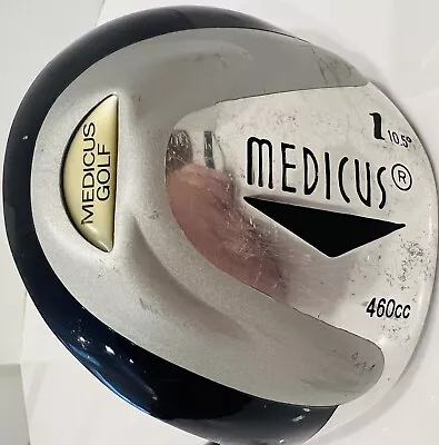 Medicus Golf Driver 1 Wood 10.5° 460cc RH 44.5  Training Aid Double Hinge Steel • $30.59