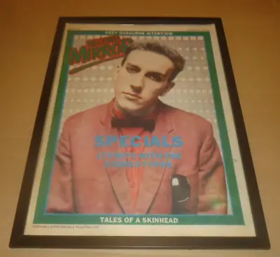 TERRY HALL-1980 Framed Original Poster Sized Iconic Cover(1) • £40