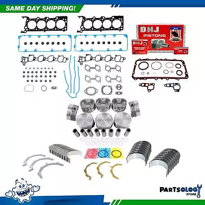 DNJ EK4154 Engine Rebuild Kit For 2002 Ford Mustang 4.6L V8 SOHC 16v Cu. 281 • $449.64