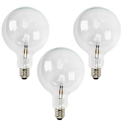 £9.99 • Buy 3x MiniSun 42w ES GLS Clear Globe Energy Saving Eco Halogen Light Bulb