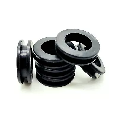 1 1/2  Panel Hole Rubber Wiring Grommets 1 1/4  ID For 1/4  Thick Wall Bushings • $12.49