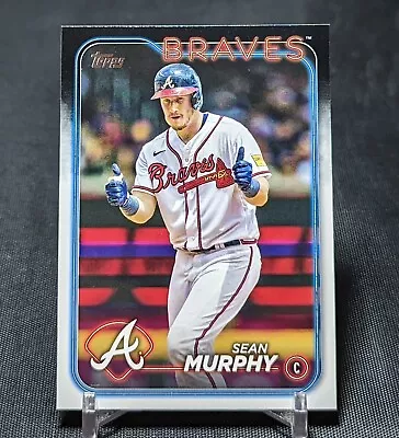 Sean Murphy 2024 Topps Series 1 Flagship Baseball Card #55 Atlanta Braves • $1.50