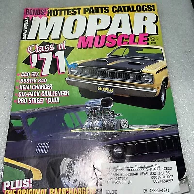 Mopar Muscle Magazine April/may 1996 Class Of 71 T31 • $9.42