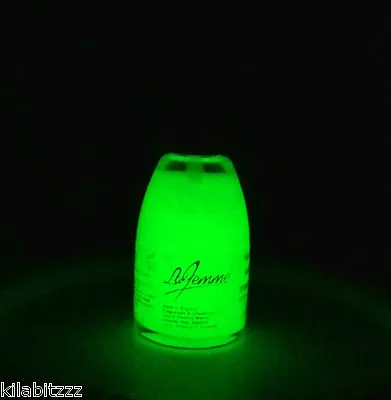 UV Glow In The Dark Ultraviolet  Rave Club Nail Varnish Dance Emo Punk. 15ml • £6.85