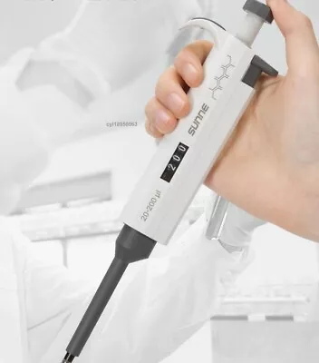 $5.15 • Buy Toppette Pipette Pipettor/Rack Lab Single Channel Manual Adjustable Micropipette