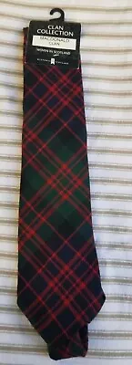 Highlander Collection Macdonald Clan Plaid NWT 100% Wool Made In UK • $14.87