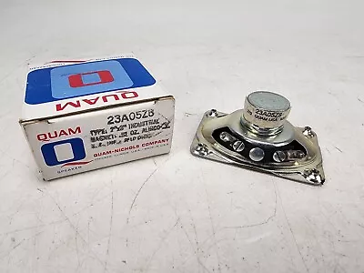 Quam 23A05Z8 2 X3  Industrial Speaker 8-10 Ohms Unused • $19.95