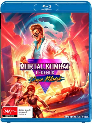 BRAND NEW Mortal Kombat Legends - Cage Match (Blu-Ray 2023) Movie • $24.95