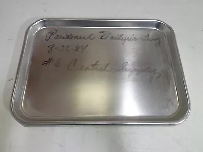 Vollrath Stainless Steel Mayo Instrument Tray 13.625 X 9.75 X 0.375 80130 • $29