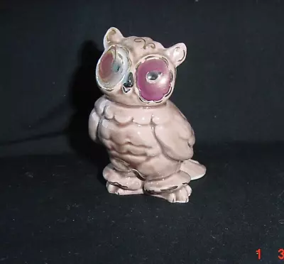 Kay Finch MCM California  Hand Painted 4  OWL Figurine ~ Signed • $15