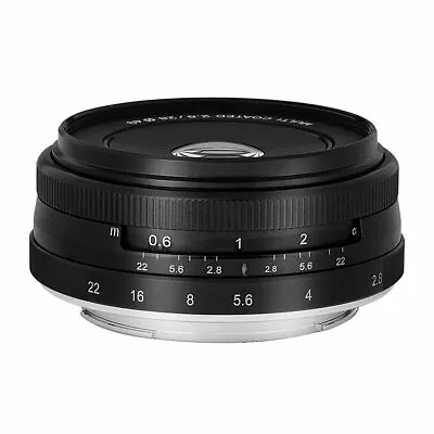 Meike MK-28mm F2.8 Large Aperture Manual Focus Lens For Canon-EF-M EOS M1/M2/M3 • $79