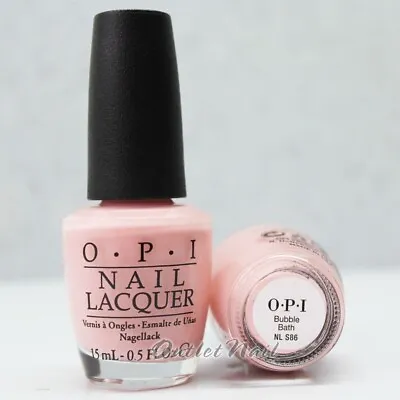 OPI Nail Lacquer Polish - Bubble Bath - 15mL/ 0.5oz NL S86 • $9.99