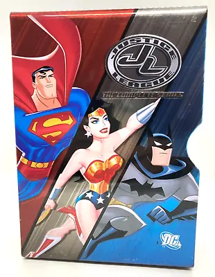 $39.75 • Buy Justice League The Complete Series Volume 1 & 2 - DC - DVD Steel Box - Region 1