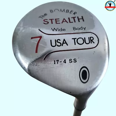 The Bomber Stealth USA Tour 7 Wood Graphite Ladies-Flex RH 40 L W/ New Grip • $21.97