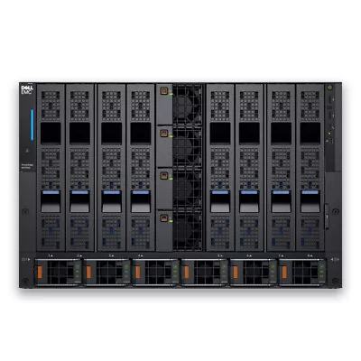 Dell MX7000 Server 2x MX740C 2x Gold 6136 3.0GHz 12C 256GB 4x 1.8TB 10K SAS • $14749