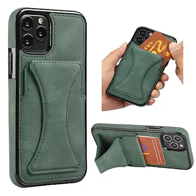 Leather Wallet With Card Slot Stand Phone Case Cover For IPhone 14 Plus 13 12 11 • $16.17