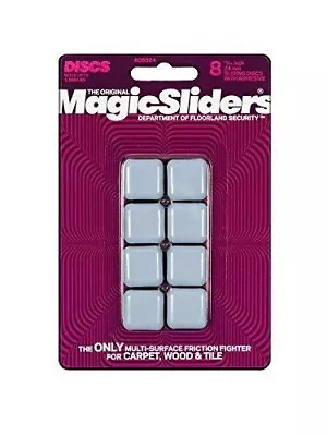 Magic Sliders 15/16 In. Square Sliders (8-Pack) • $12.99