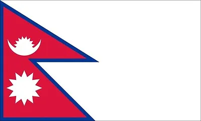£4.99 • Buy NEPAL 3 X 2 FEET FLAG Sherpa Nepalese Nepali Kathmandu Flags