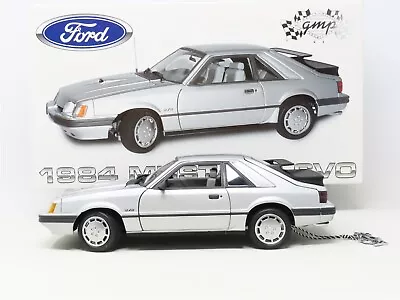 1:18 Scale GMP #8062 Diecast Model Car 1984 Mustang SVO - Silver  • $299.95