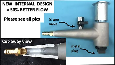 Absolute Best HIGH FLO CUSTOM Modified Suction Abrasive Metering Valve PLS READ • $69.88