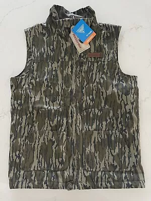 Columbia PHG Roughtail Work Vest Mossy Oak Camo Men’s Size Small • $39.99