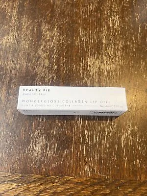 Beauty Pie Wondergloss Collagen Lip Oil In Shimmereen Full Size RRP £26 • £16