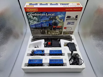 Hornby R1016 Caledonian Local Train And 3 Coaches 00 Gauge • £49.99