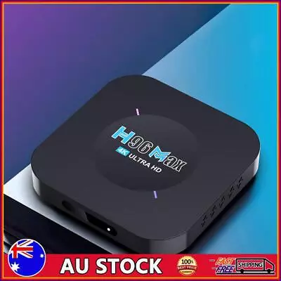 H96Max Media Player Android 11 4K Ultra HD Video Set Top TV Box RK3528 2.4G WiFi • $38.39