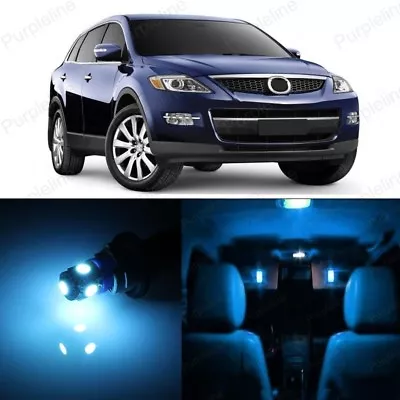 13 X Ice Blue LED Interior Lights Package For 2007 - 2017 Mazda CX-9 CX9 + TOOL • $12.99