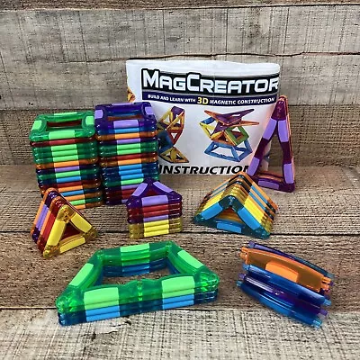Cra-Z-Art Magcreator 31Piece Magnetic Construction Set • $19