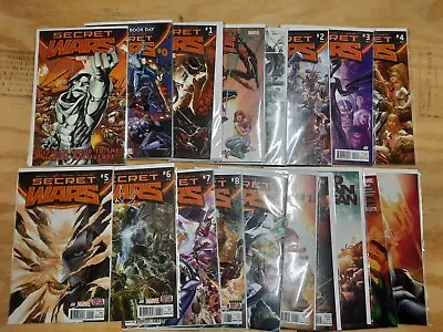 Secret Wars 0 1 2 3 4 5 6 7 8 9 Official Guide Game Stop Old Man Logan 1-5  2015 • £56.24