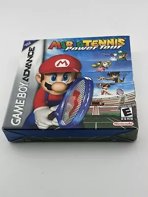 Mario Tennis: Power Tour  GBA Game Boy In Box Good Condition! Rare! • $56.70