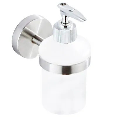 £14.99 • Buy New Wall Mounted Bathroom Soap Dispenser Public Hands Sanitizer Shampoo Liquid 