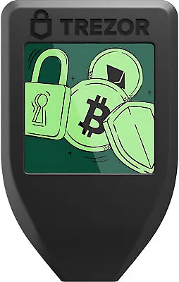 Trezor - Model T - Advanced Crypto Hardware Wallet With LCD Touch Screen - Black • $179